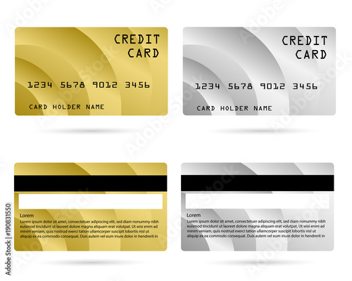 modern credit card, business VIP card, design for privilege member, member card