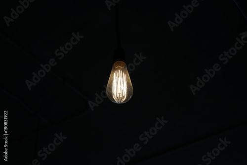 Retro style hanging light for room decoration