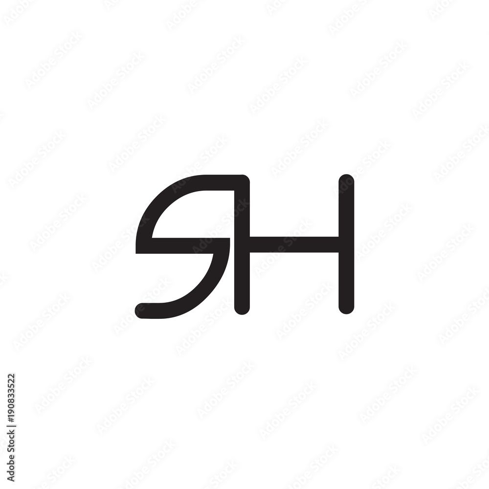 initial letter rounded logo modern initial letter rounded logo modern