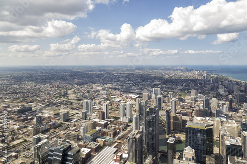 Chicago fron the Sky © letfluis