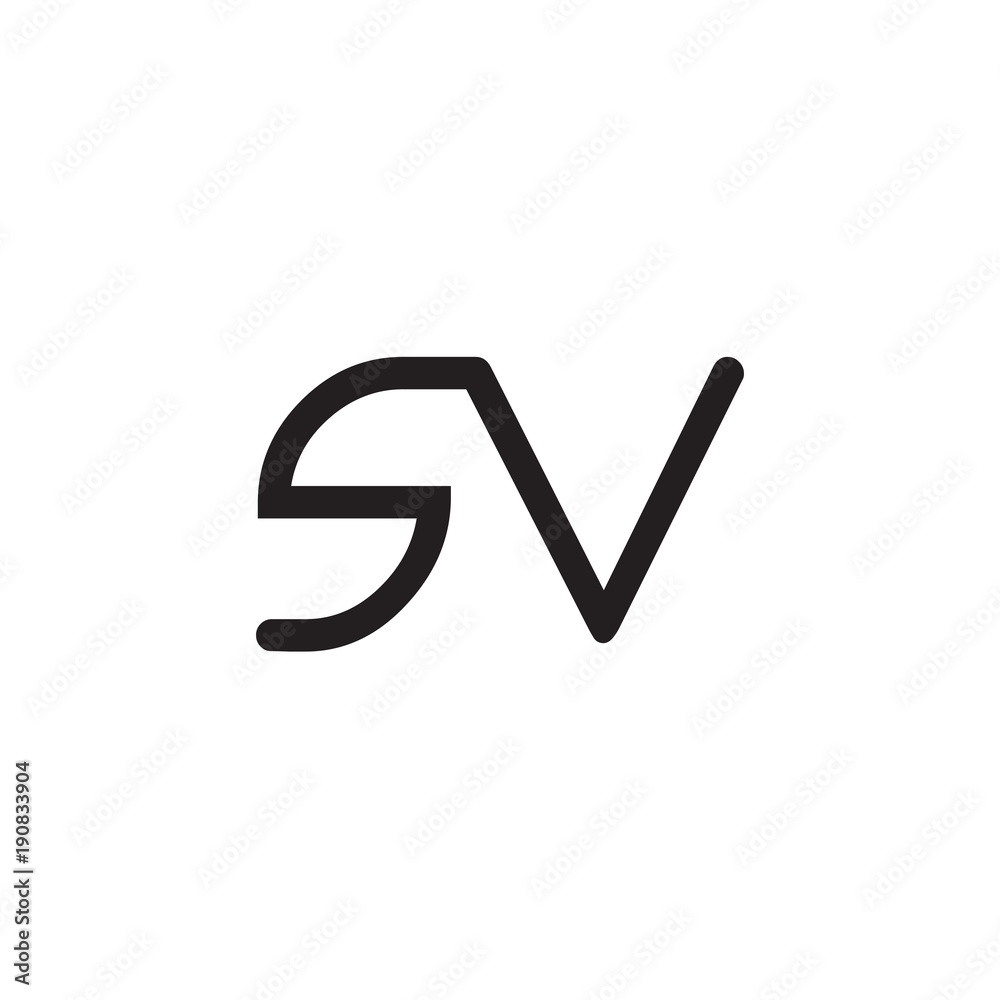 initial letter rounded logo modern initial letter rounded logo modern