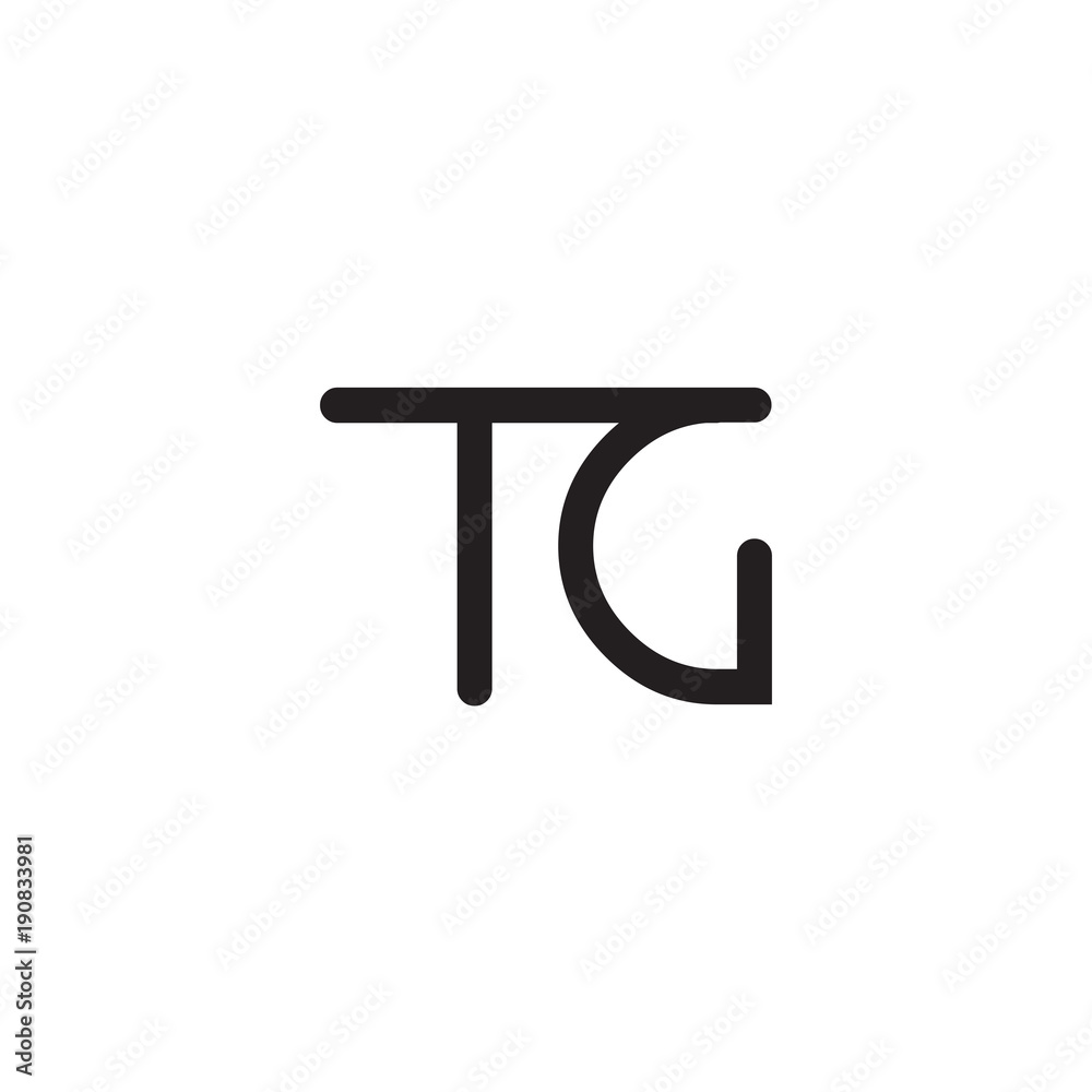 initial letter rounded logo modern initial letter rounded logo modern