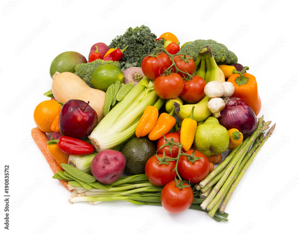 Beautify Array of Fresh Fruits and Vegetables Beautify Array of Fresh Fruits and Vegetables