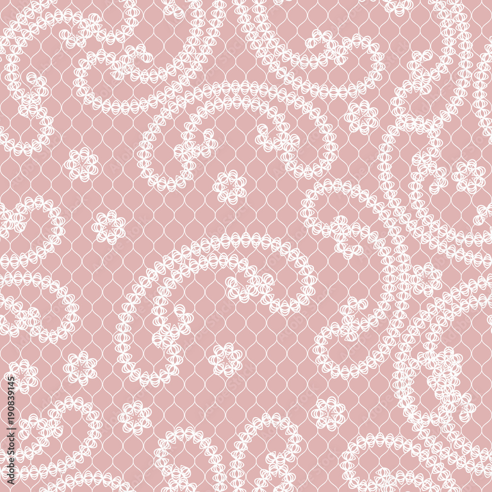vector seamless lace pattern