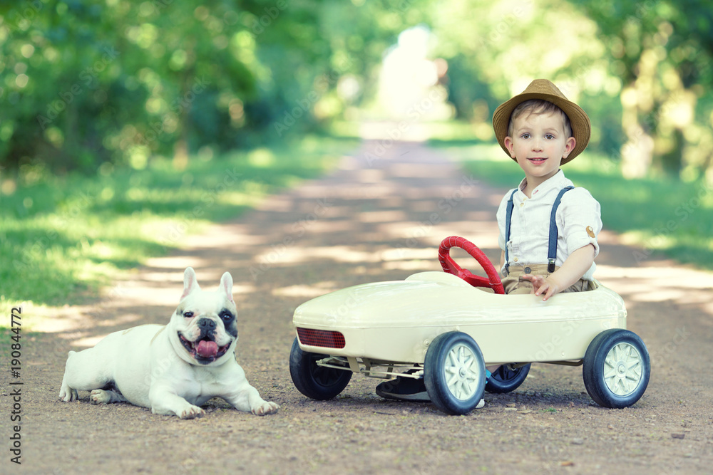 zusammen draußen sein