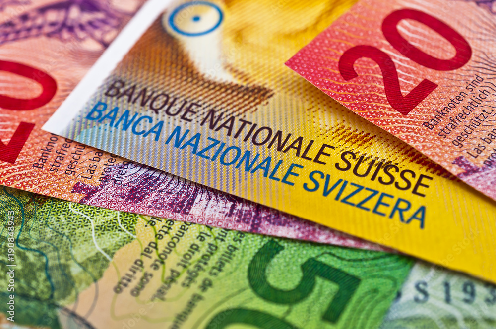 Obraz premium Schweizer Franken 