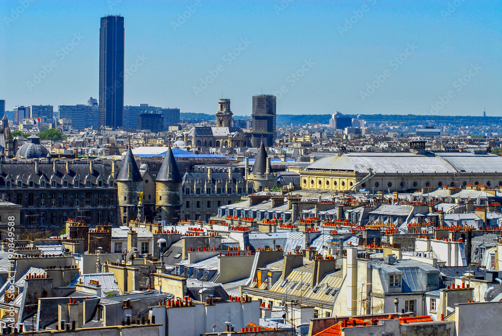 aerialview of paris