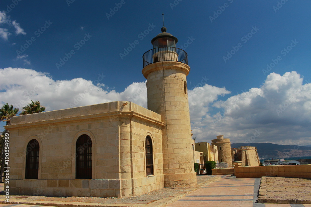 FARO DE ROQUETAS DE MAR ALMERIA FARO DE ROQUETAS DE MAR ALMERIA