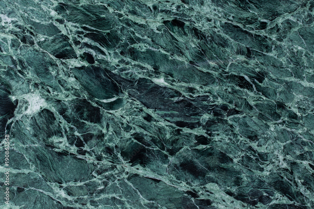 Naklejka premium Close up of green marble texture background.