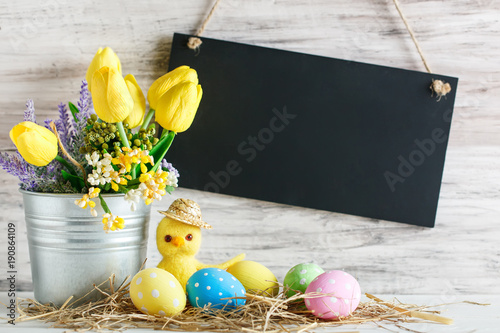 Canvas Print Happy Easter