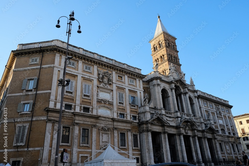 Basilica di Santa Maria Maggiore, or church of Santa Maria Maggiore, is a Papal major basilica and the largest Catholic Marian church in Rome