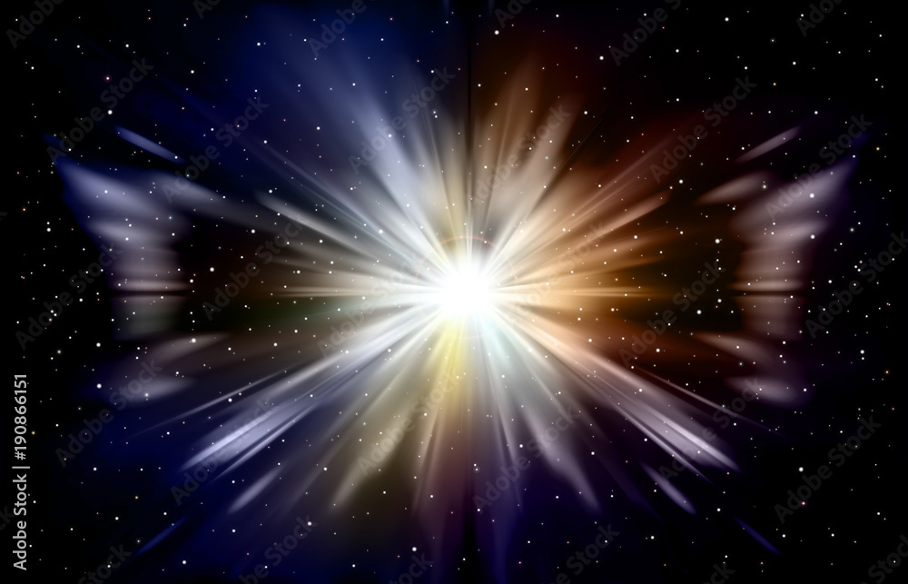 abstract space background with stars abstract space background with stars