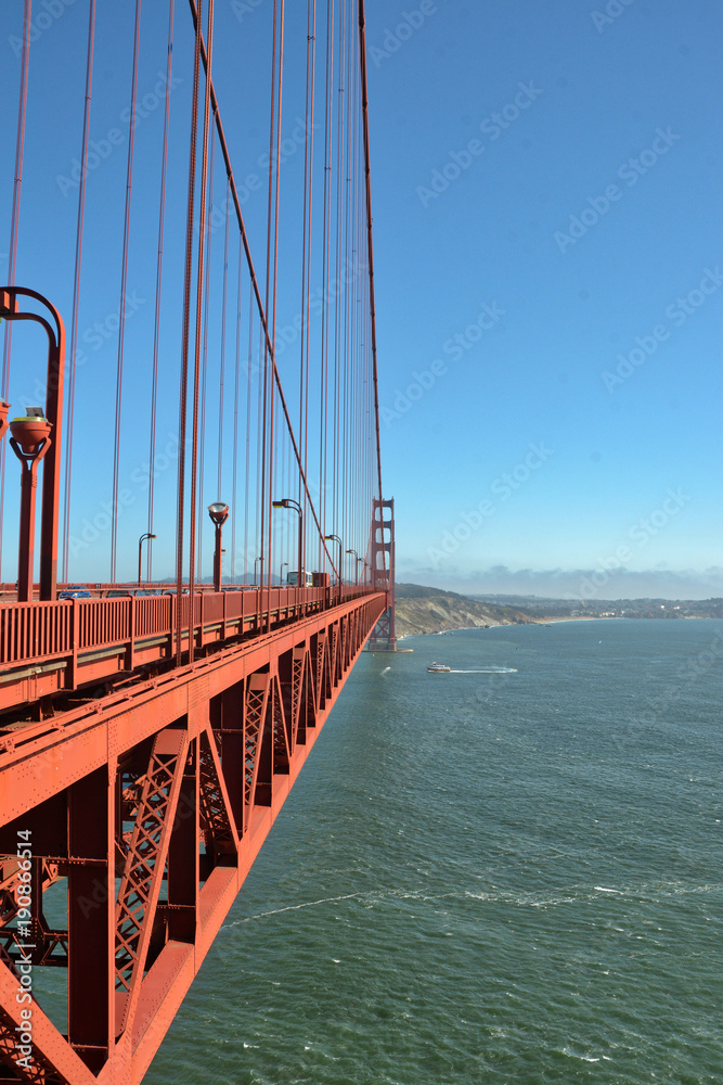 Fototapeta premium Golden Gate, San Francisco, California, USA