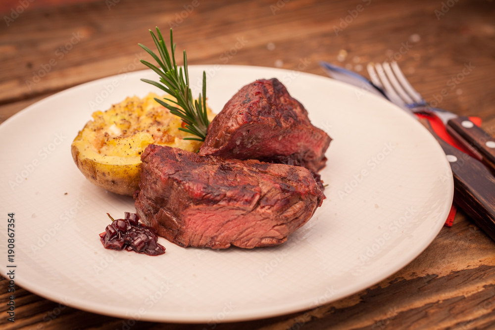 Fototapeta premium Rinderfilet