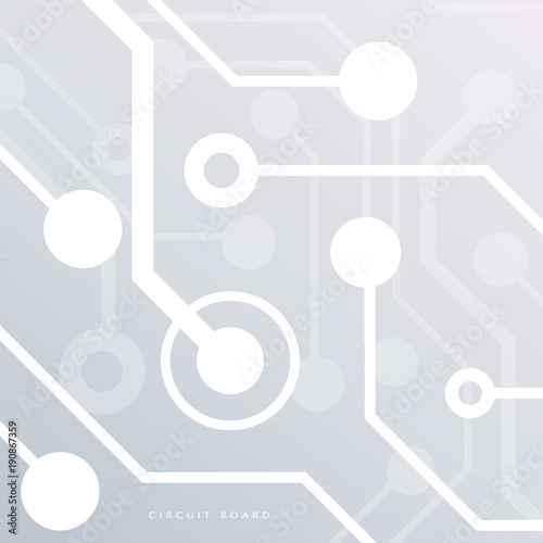 Circuit board, technology background. Vector illustration. EPS 10.