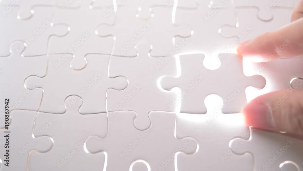 jigsaw puzzle piece with light glow, business concept for completing the final puzzle piece. jigsaw puzzle piece with light glow, business concept for completing the final puzzle piece.