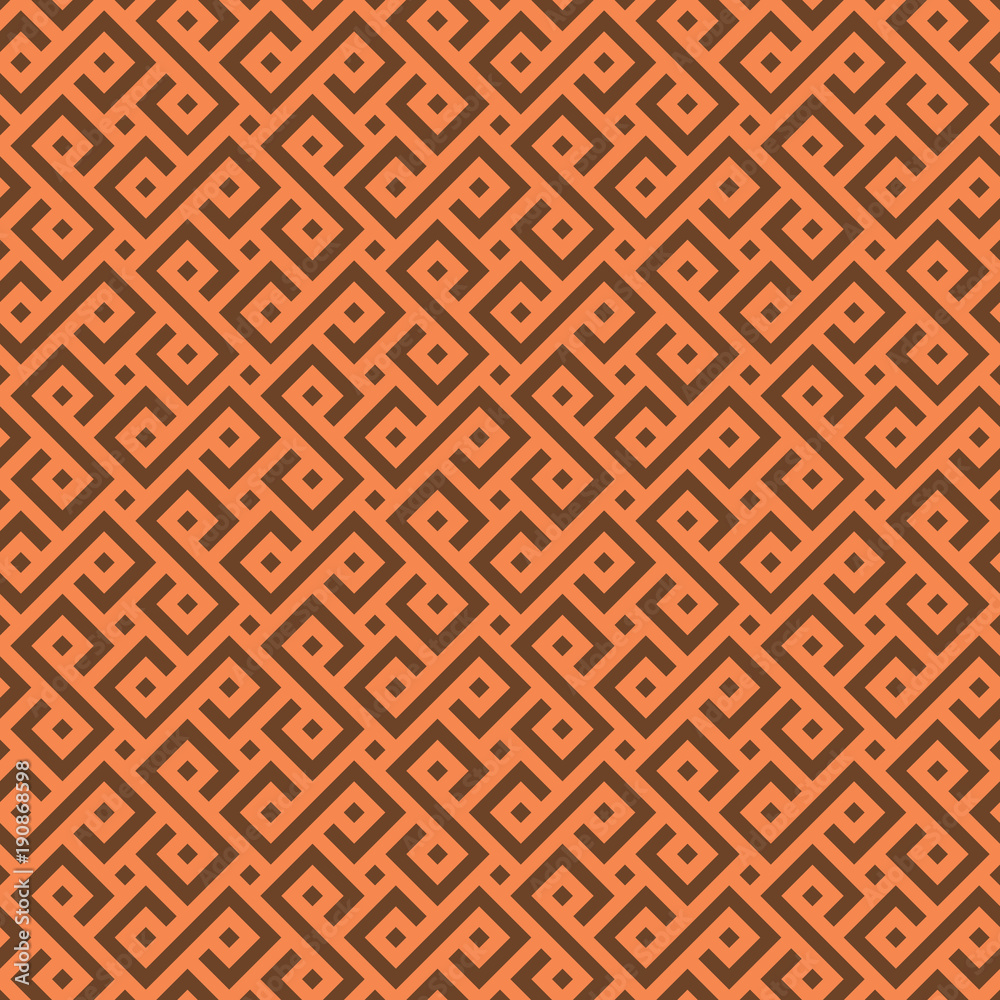 Vector Seamless African pattern.