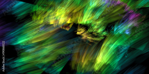 dynamic colorful abstraction