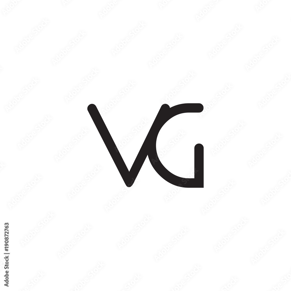 initial letter rounded logo modern initial letter rounded logo modern