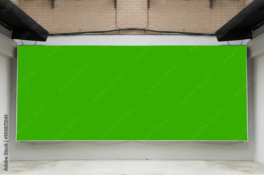 Obraz premium Shop Boutique Store Front with Big Window and Place for Name