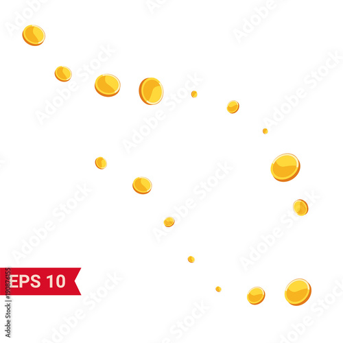 Crypto currency hype vector illustration 