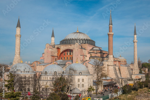 The Hagia Sophia in Istanbul Turkey