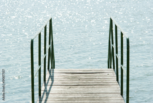 pier at lakeside photo