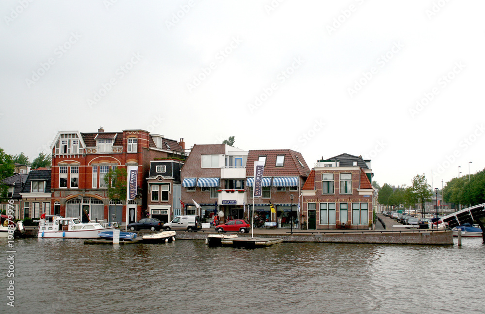 City view in the centre of Sneek