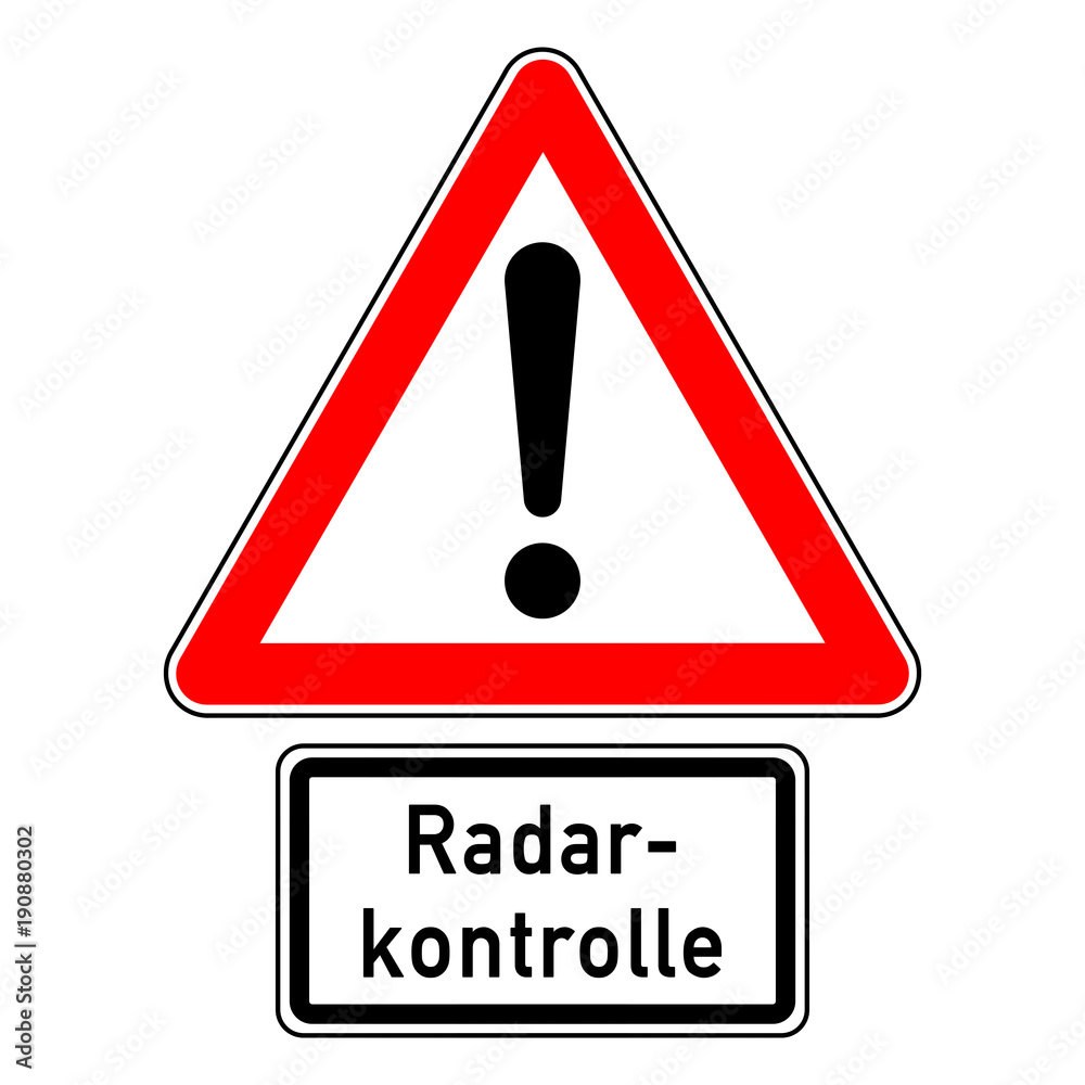 ncsc28 NewCombinationSignCaution ncsc - rsas7 RoadSignAdditionalSign rsas - Verkehrszeichen StVO - Achtung - Ausrufezeichen / dreieckig - Zusatzzeichen Text: Radarkontrolle - xxl g5855 ncsc28 NewCombinationSignCaution ncsc - rsas7 RoadSignAdditionalSign rsas - Verkehrszeichen StVO - Achtung - Ausrufezeichen / dreieckig - Zusatzzeichen Text: Radarkontrolle - xxl g5855
