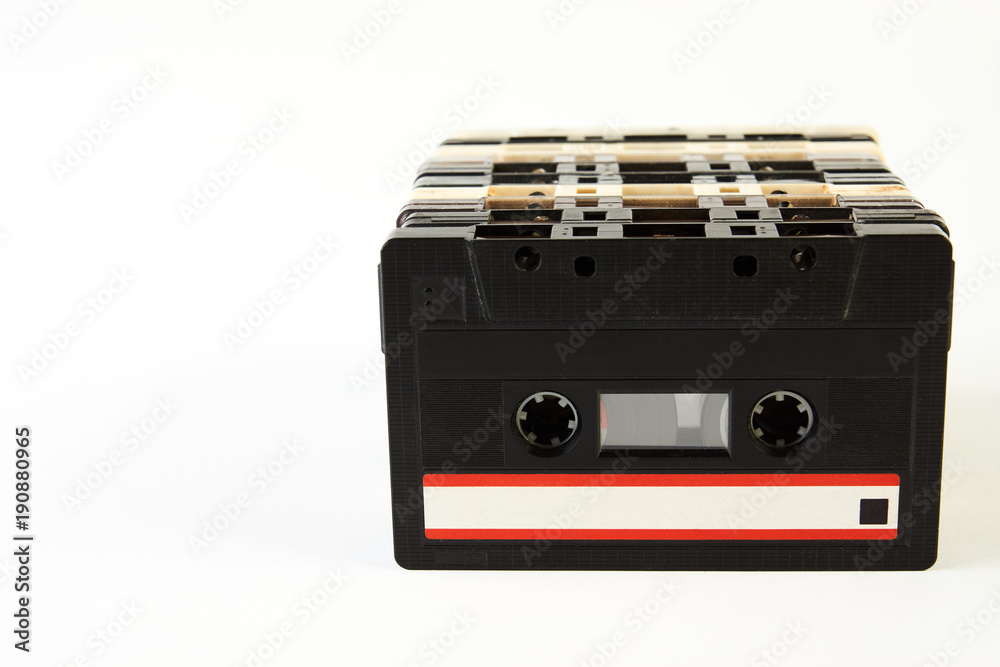 Fototapeta premium Vintage audio cassette tape