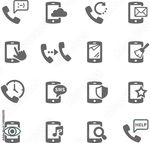 Phone Icon set