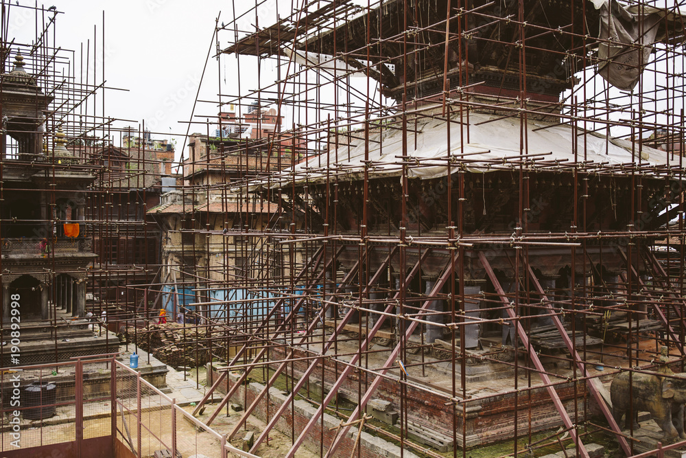 Durbar square in Nepal