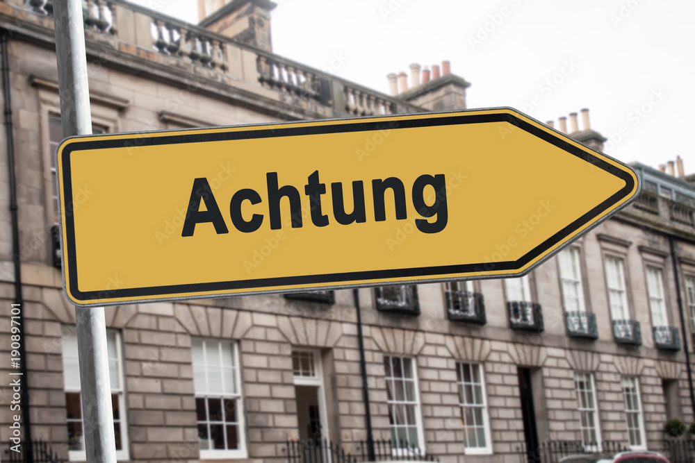 Schild 238 - Achtung