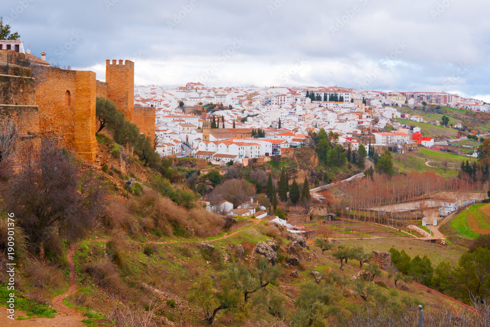 Old town, white village. Ronda, Andalusia, Spain.
