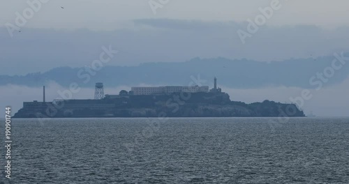 Alcatraz Island in San Francisco 4K