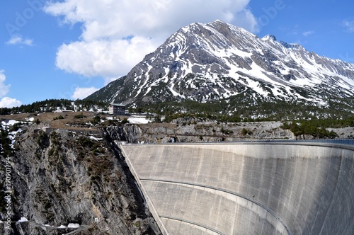 The dam in the National Park