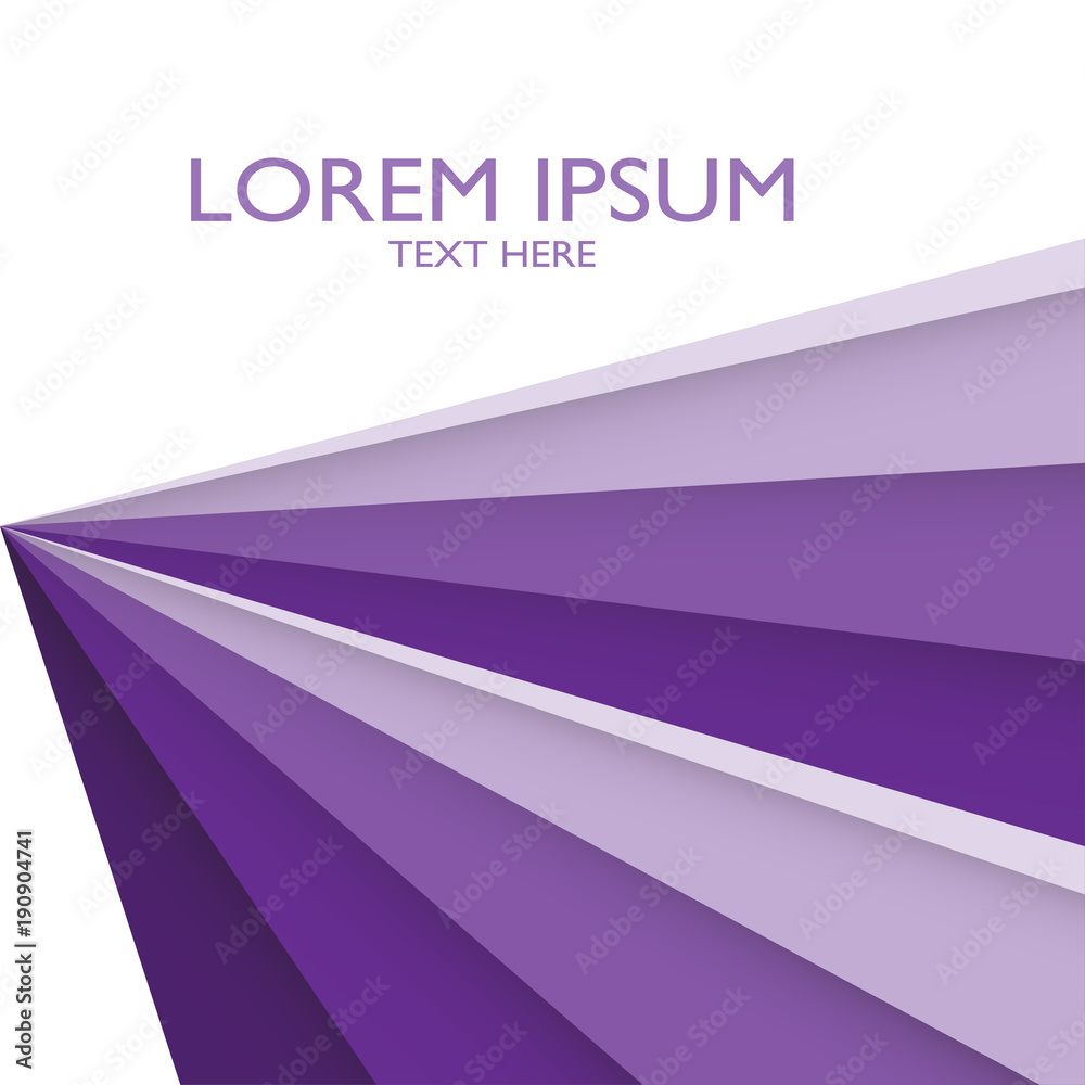 Obraz premium abstract geometric modern purple color background. Vector illustrator