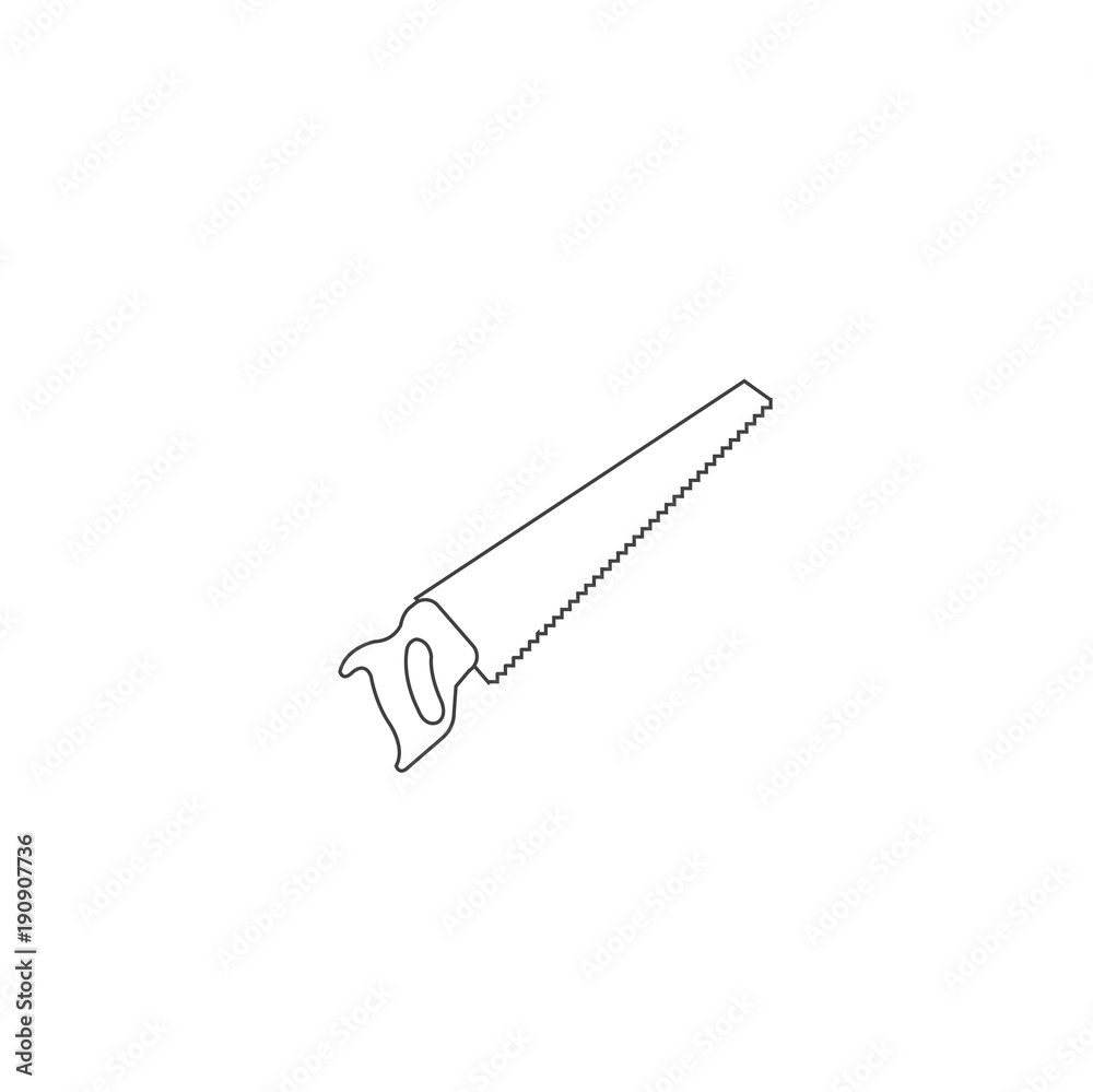 saw icon. sign design saw icon. sign design