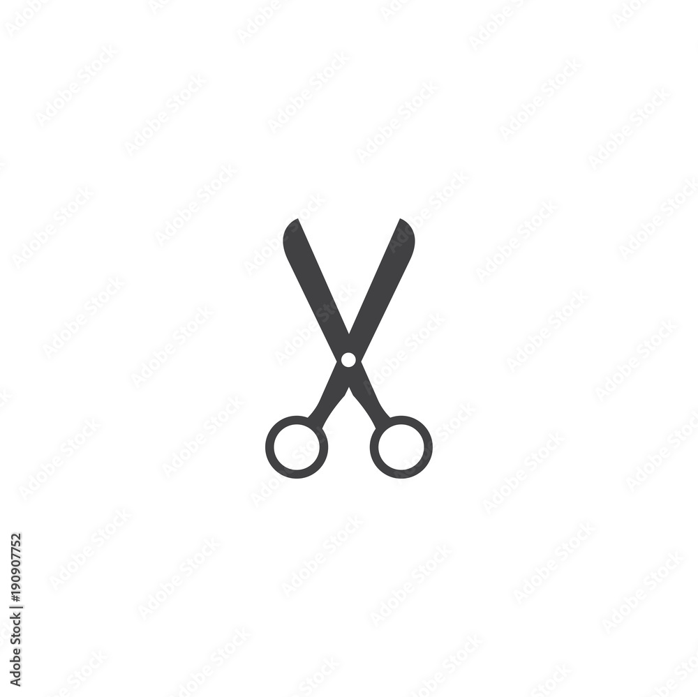 scissors icon. sign design scissors icon. sign design