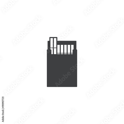 cigarette icon. sign design