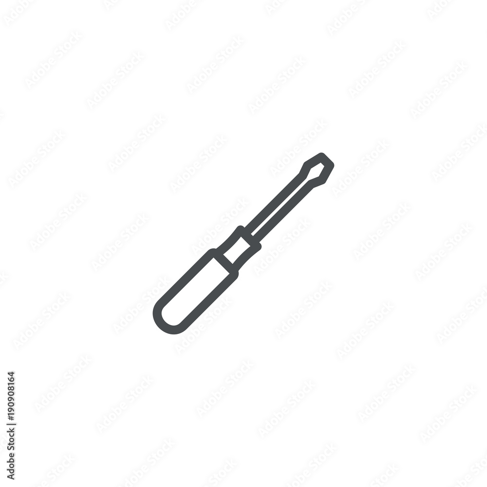 screwdriver icon. sign design screwdriver icon. sign design