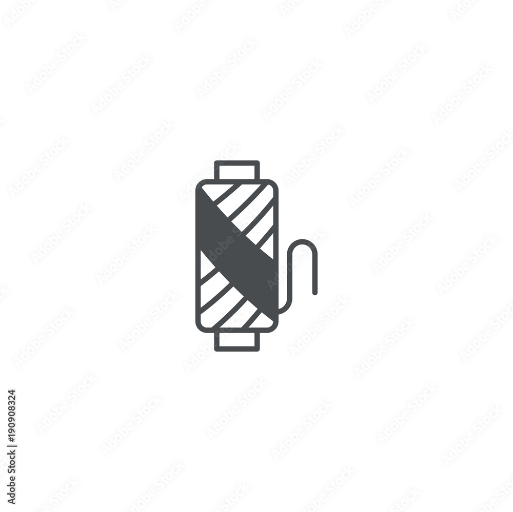 thread icon. sign design