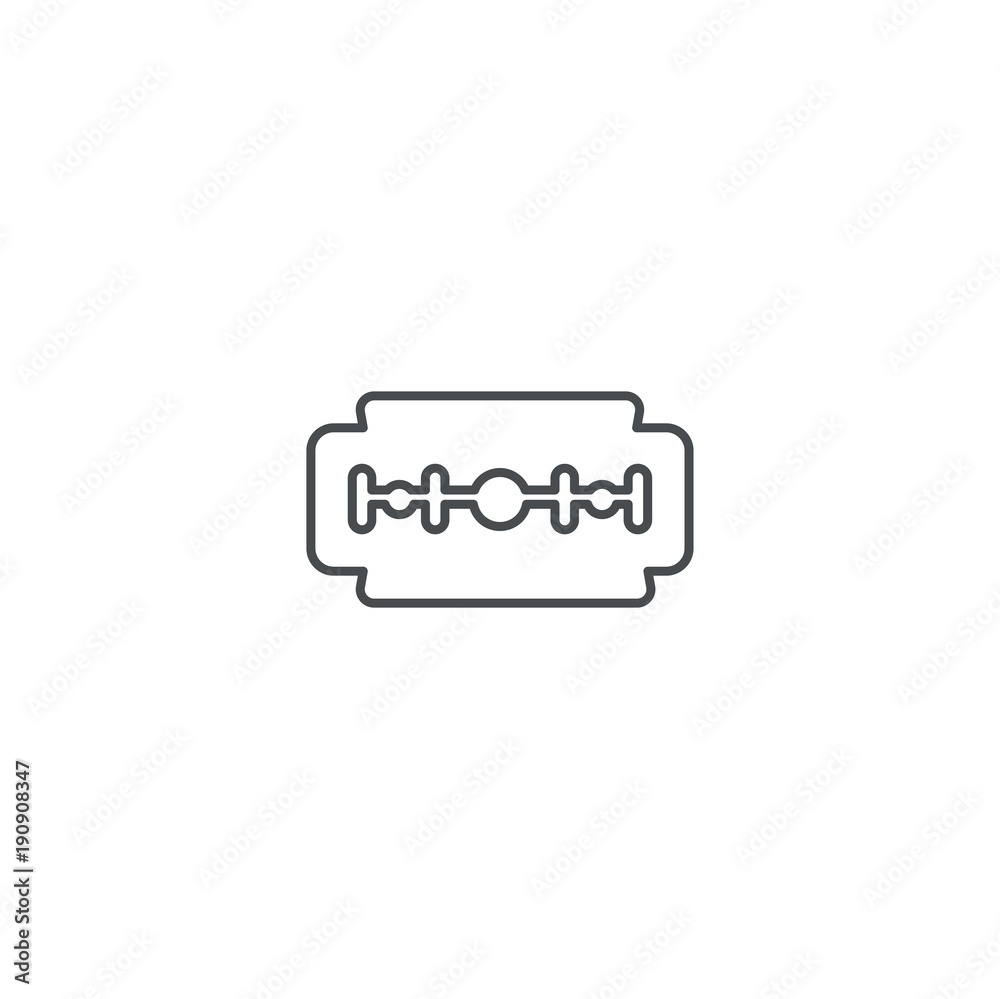 razor icon. sign design razor icon. sign design