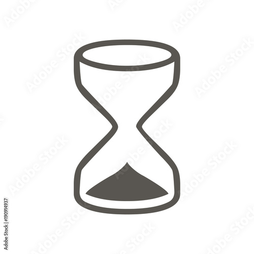 hourglass sign
