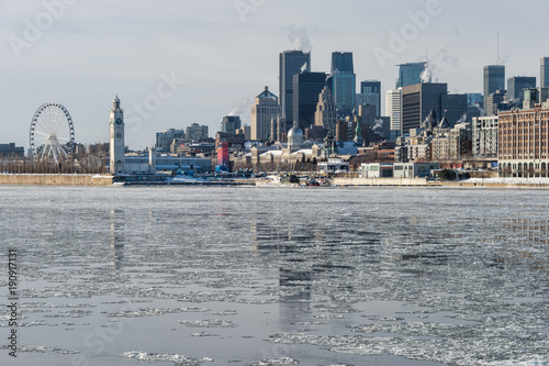 Montreal Skyline in winter (2018)