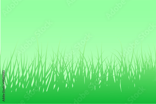Fresh grass vector illustration 