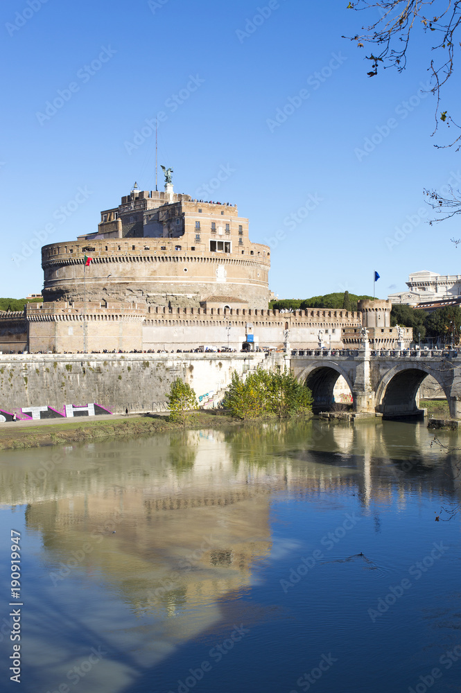Castle Sant Angelo in Roma. Italy