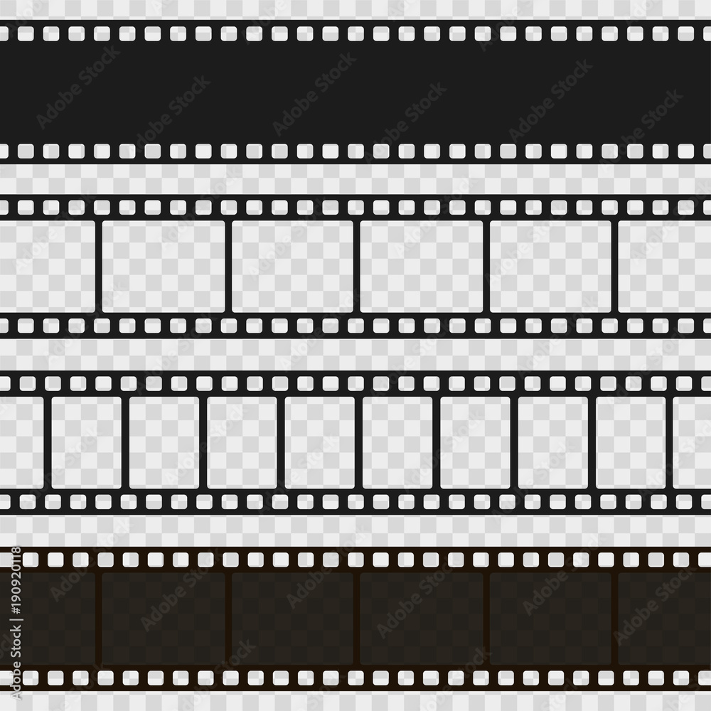 Film black and white strip