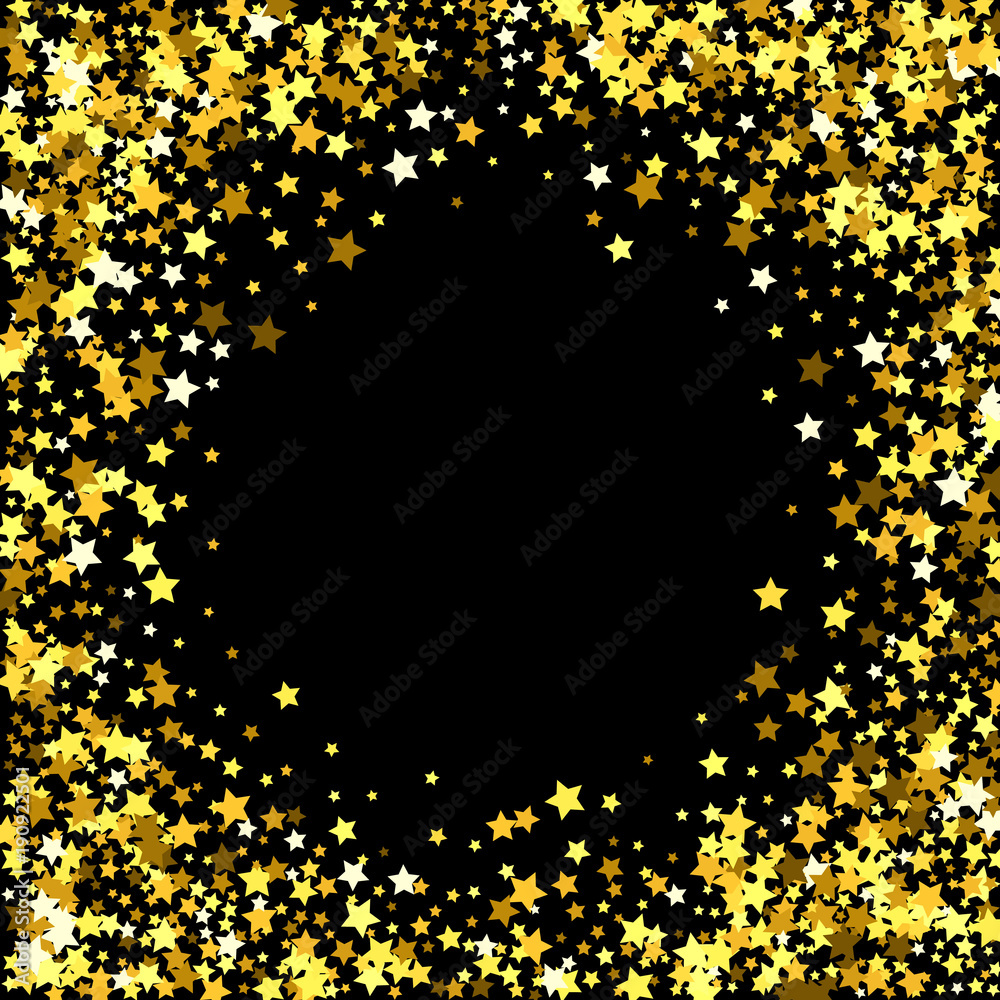 Frame or border of stars Frame or border of stars