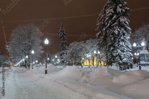 Strong February snowfall
